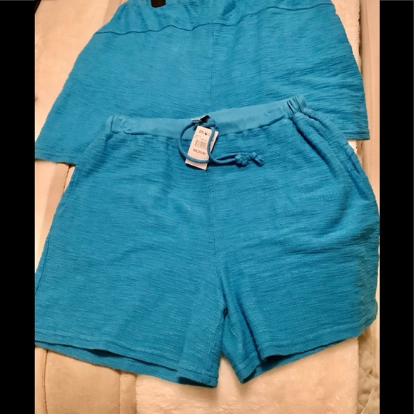 Shorts HCLA made in USA shorts blue draw string various sizes 2 pockets NWT 34$… - Picture 7 of 16
